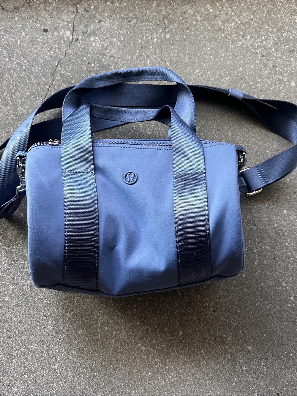 lululemon athletica Knit Nylon Mini Barrel Duffle Bag 5L